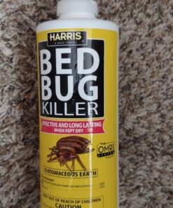 Harris HDE-8 Bed Bug Powder Diatomaceous Earth, 8oz, Yellow 8 711GkdHjYkL
