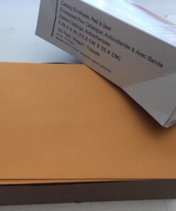 Amazon Basics Catalog Mailing Envelopes, Peel & Seal, 6x9 Inch, Brown Kraft, 100-Pack 6 x 9 50 711HCzgwrVL