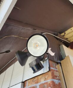 Heath/Zenith Heath Zenith HZ-5318-BZ Motion-Sensing Shielded Wide-Angle Twin Security Light, Bronze, Bulb Not Included 12 711HQh4el3L