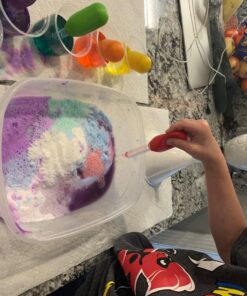 Learning Resources Jumbo Colorful Eyedroppers - Set of 6 with Stand, Ages 3+, Science Class Tools, Preschool Science, Sensory Accessories,Droppers for Kids,Back to School Supplies Eyedropper 30 711HioEZD1L