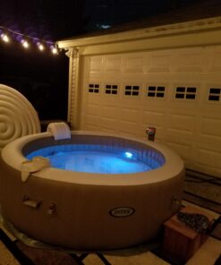 Intex B01NBYH7O8 PureSpa Battery Multi-Colored LED Light for Bubble Spa Hot Tub J, Multicolor 28 711IEyAWqYL