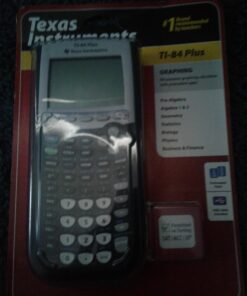 Alternative view of Texas Instruments Ti-84 plus Graphing calculator - Black