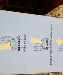 Jasonwell Giant Inflatable Pool Float - Golden Swan Pegasus Pool Floatie Summer Beach Swimming Outdoor Pool Party Lounge Raft Decorations Toys for Adults & Kids Gold Swan 29 711LV 07DCL