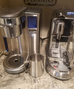 Breville Nespresso Nespresso Creatista Plus Coffee Espresso Machine, Brushed Stainless Steel BNE800BSSUSC Silver 56 711LYFTkwWL