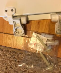 MAYFAIR 848SLOWB 000 Toilet Seat will Slow Close, Never Loosen and Easily Remove, ROUND, Durable Enameled Wood, White 34 711LvrZxyXL