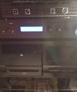 Pyle 5 Channel Rack Mount Bluetooth Receiver, Home Theater Amp, Speaker Amplifier, Bluetooth Wireless Streaming, MP3/USB/SD/AUX/FM Radio, 200 Watt, with Digital ID3 LCD Display - PDA7BU, Black Basic Features 40 711LwxfXysL