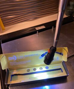 Magnetic Pickup Tool with 3 LED Lights, Telescoping Magnet Flashlight, Cool Gadget Christmas Gifts Stocking Stuffers for Men, Dad, Father, Handyman, Husband, Boyfriend or Women, Black Black Magnetic Tool 26 711MxSaVj3L