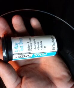 Poolmaster 22211 Smart Test 4-Way Pool and Spa Test Strips - 50ct 4 Way Test Strips 1 Pack 43 711NFyc8xuL