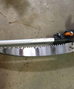 Fiskars 7.9'-12' Extendable Tree Pruning Stik Pruner - Rotating Sharp Precision-Ground Steel Blade for Cutting up to 1.25" Diameter Pruning Stick Extenable 7.9'-12' 51 711NkflZGjL