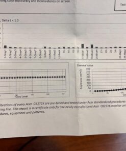Acer CB272K 27" UHD 3840x2160 IPS Professional Computer Monitor for Creators 99% sRGB Color Accuracy Delta E<1 HDR10 Height Adjustable Stand - Tilt, Swivel, Pivot |USB Type-C, DP & HDMI Ports UHD Type-c 27-inch 78 711OhfWa8L
