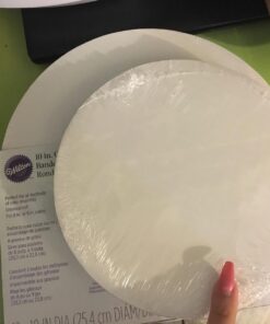 Cake Board Circle 8", Count of 6 11 711PSDggrnL