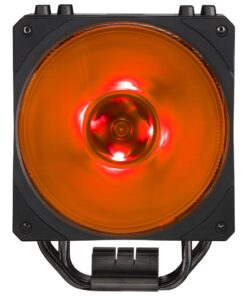 Cooler Master Hyper 212 RGB Black Edition CPU Air Cooler, SF120R RGB Fan, 4 CD 2.0 Heatpipes, Anodized Gun-Metal Black, Brushed Nickel Fins, RGB Lighting for AMD Ryzen/Intel LGA1151 53 711PYJtnHHL