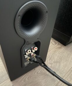 Mediabridge 12AWG Ultra Series Speaker Cable - Gold Plated Banana Tips (12 FT) - CL2 99.9% Oxygen Free - Black (SWT-12B-12B) 12 Feet 28 711PabuQ yL