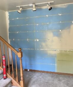 RoomMates RMK9096WP Gray and Almond Weathered Stone Peel and Stick Wallpaper 51 711Pf4dP2YL