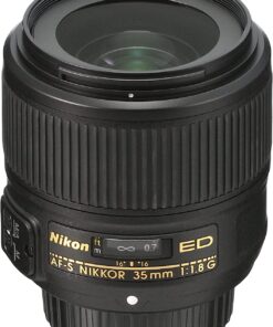 Nikon AF-S NIKKOR 35mm f/1.8G ED Fixed Zoom Lens with Auto Focus for Nikon DSLR Cameras Lens Only Standard Packaging 37 711Q0NO6zoL