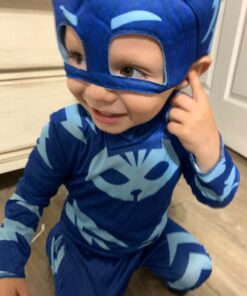 Disguise Catboy Costume for Kids, Official PJ Masks Costume Jumpsuit Small (2T) 18 711Q1U3KtML