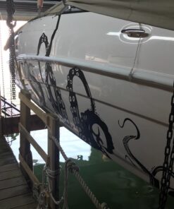 Beware Of Octopus 8” x 12” Vintage Aluminum Retro Metal Sign VS302 29 711R7cJ9A6L