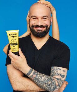 Bee Bald SHAVE - Premium Shaving Cream/Gel for Men and Women too - Ideal for Both Head and Face Care for All Skin Types, Including Sensitive Skin - 6 fl Oz 23 711RSofAaOL