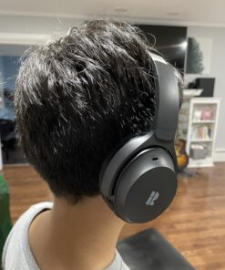 Bluetooth Headphones, Premium Active Noise Cancelling Wireless Headphones Over Ear, 50H Playtime, Hi-Res Audio, Deep Bass, Memory Foam Ear Cups for Travel, Home Office Bluetooth Headphones 60 711RmWtsciL