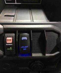 MICTUNING LED Light Bar Wiring Harness Fuse 40A Relay On-off Rocker Switch Blue(2 Lead) 43 711SGM8tz4L 1