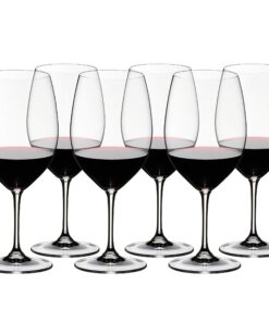 Riedel VINUM Bordeaux/Merlot/Cabernet Wine Glasses, Pay for 6 get 8 ,21.52 ounce Bordeaux Glasses 8 Count (Pack of 1) 21 711SInlYjHL