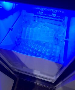 EdgeStar IB450SSP 50 lb. 15 Inch Wide Undercounter Clear Ice Maker with Drain Pump Stainless Steel 20 711SSCF6yZL