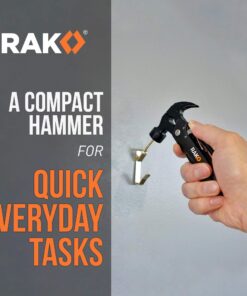 RAK Hammer Multitool Christmas Gifts for Men - Cool Unique Gifts For Men Who Have Everything - Compact DIY Survival Multi Tool - Backpacking & Camping Accessories - Stocking Stuffer Gifts 13 711SWc v6bL