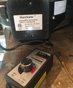 VIVOSUN Variable Fan Speed Controller, Speed Adjuster for Inline Duct Fan in Ventilation System Power Cord 33 711SoC377L