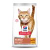 Hill's Science Diet Dry Cat Food, Adult, Hairball Control, Light for Healthy Weight & Weight Management, Chicken Recipe, 7 lb. Bag 7 Pound (Pack of 1)