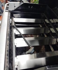 Hisencn Grill Parts for Charbroil Replacement Parts 463244012 463244011 463257010 463247310 463243911 463247412 463247512, Stainless Replacement for 463247109 Commercial Series 4 Burner Gas Grills Silver 41 711TTLEFylL