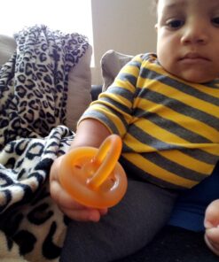 Ecopiggy Ecopacifier Rounded Natural Pacifier (1 Pack) - 6 Mos+ 24 711TYVcneL