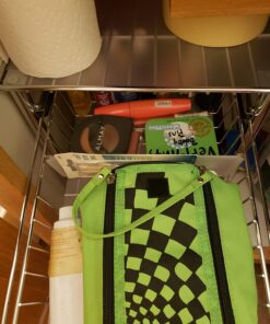 Simple Houseware Stackable 2 Tier Sliding Basket Organizer Drawer, Chrome 2-Tier 35 711TgdAMQ2L