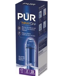 Alternative view of PUR Basic Water Pitcher Replacement Filter, 2-Stage, 1-Pack, Filter Replacements for PUR Water Filter Pitchers, Reduced Chlorine Taste and Odor, Filters Provide 40 Gallons/2 Months of Filtered Water