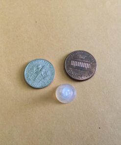 Universal EZback Earring Backs Soft Clear Silicone and Sterling Silver Large 1 Pair Large - 1 Pair 11 711U7KFWxlL