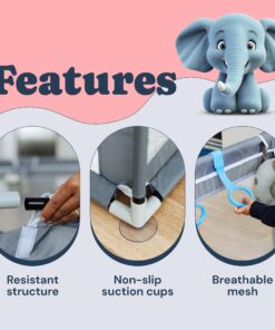 TODALE Baby Playpen for Toddler, Large Baby Playard, Indoor & Outdoor Kids Activity Center with Anti-Slip Base, Sturdy Safety Play Yard with Soft Breathable Mesh, Playpen for Babies(Gray,50”×50”) 50x50x27 Inch (Pack of 1) Grey 31 711UUbIdPgL