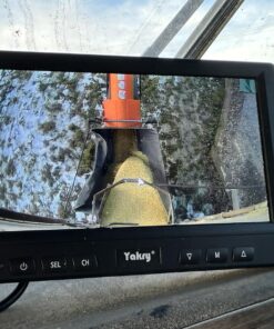 Yakry RV Backup Camera Plug and Play - No Delays 7 Inch HD 1080P Rear View Camera with IR Night Vision 2 Channels - Waterproof Reverse Camera for Truck Trailer Camper Tractor Y14 31 711W74CR4dL