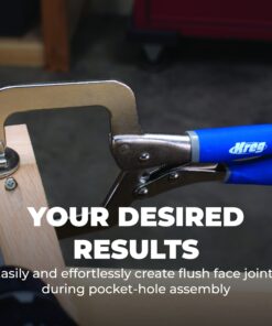 Kreg KHC-Premium 3-inch Face Clamp Silver and Blue 23 711Wf5aBxSL