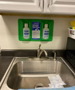 PhysiciansCare Eye Wash Station, Double 16 oz. Bottle Double- 16 Ounce Eyewash Station 7 711X3vVZ EL