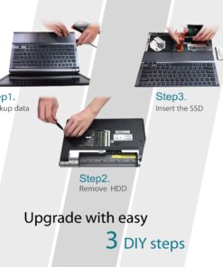 Silicon Power 4TB SSD 3D NAND A55 SLC Cache Performance Boost SATA III 2.5" 7mm (0.28") Internal Solid State Drive (SP004TBSS3A55S25) 3D NAND (4TB) 18 711XfFx6N9L