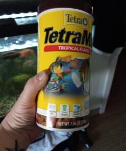 Tetra 16106 Min Tropical Flakes, Nutritionally Balanced Fish Food, 7.06-Ounce 7.06-ounce (Pack of 1) 32 711Xp4bMOqL