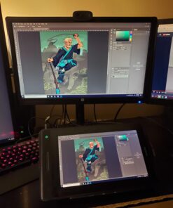 Huion KAMVAS Pro 12 Drawing Tablet with Screen Graphics Drawing Monitor Full-Laminated Pen Display with Battery-Free Pen and Adjustable Stand 8192 Pen Pressure(GT-116) 26 711YUtdnIzL