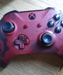 Xbox Wireless Controller – Gears of War 4 Crimson Omen Limited Edition Crimson Omen LE 26 711ZBh9W9WL