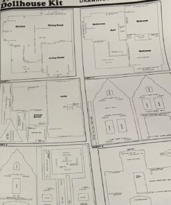 Greenleaf Fairfield Dollhouse Kit - 1/24 Scale 60 711ZLsEbuzL