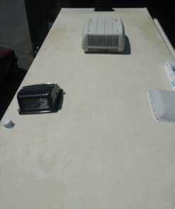 Camco RV and Trailer Refrigerator Roof Vent Cover for Dometic and Norcold Bases - Long Lasting and Durable Material, UV Stabilized (42160) Standard Packaging 44 711ZaAO8qyL