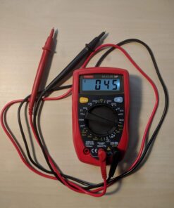 Etekcity Digital Multimeter, AC DC Voltmeter Amp Volt Ohm Current Meter, Electrical Voltage Outlet Circuit Tester With Continuity Resistance Diode Test ,Two Build-In Ceramic Fuses, Red, MSR-R500 33 711aReHkgFL