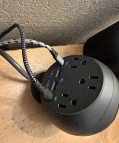 Anker Magnetic Desktop Charging Station(MagGo), 637 Wireless Charger for iPhone13/12, 8-in-1 Power Strip with 3 AC,2 USB A,and 2 C,Max 65W Delivery Accessory MacBook Pro Interstellar Gray 29 711aqpx3foL