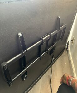 MOUNTUP UL Listed Full Motion TV Wall Mount for Most 42-82 inch TVs with Articulating Swivel and Tilt, TV Mount Max VESA 600x400mm, Holds up to 100lbs Fits 16" Stud MU0028 65 711bi8P9MmL