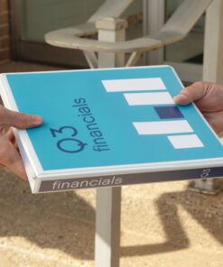 Wilson Jones 3 Inch 3 Ring Binder, Basic Round Ring View Binder, White (W362-49W) 1 Binder 15 711bm69vaL