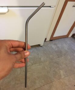 4 Extra Long Stainless Steel Straws for 30 OZ Tumbler + 2 Cleaning Brushes 30 OZ Straw 22 711c7fZSiwL
