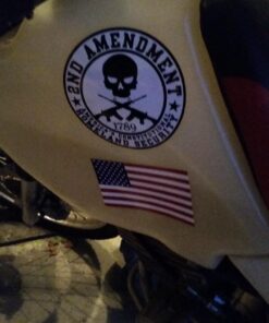 2nd Amendment Homeland Security; Round Bumper Sticker 1 6 711cAcoyimL